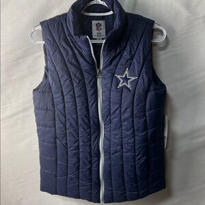 NFL Women's Navy Team Apparel Jacket with Embroidered Logo